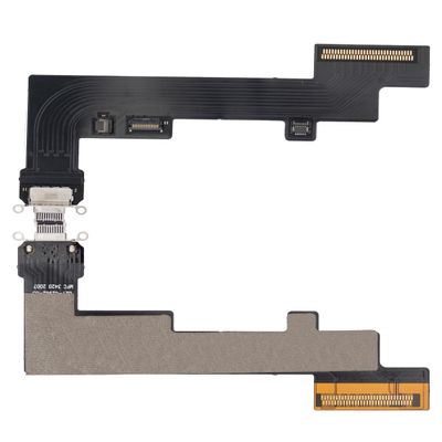 Best Shopper - Replacement Charging Port Flex Cable Compatible for iPad Air 4 / iPad Air 5 (4G Version) (Aftermarket Plus) (Black)