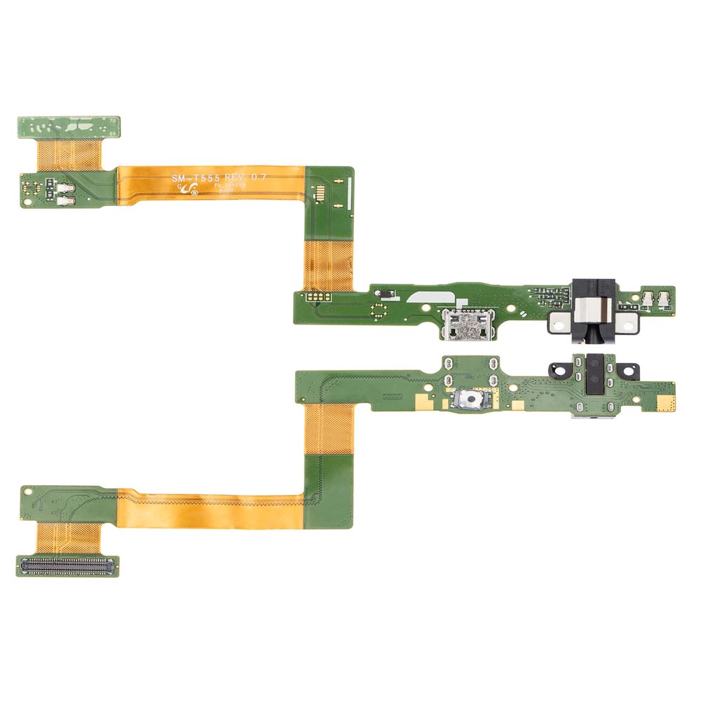 Best Shopper - Replacement Charging Port Flex Cable with Headphone Jack Compatible for Samsung Galaxy Tab A 9.7" (T555)