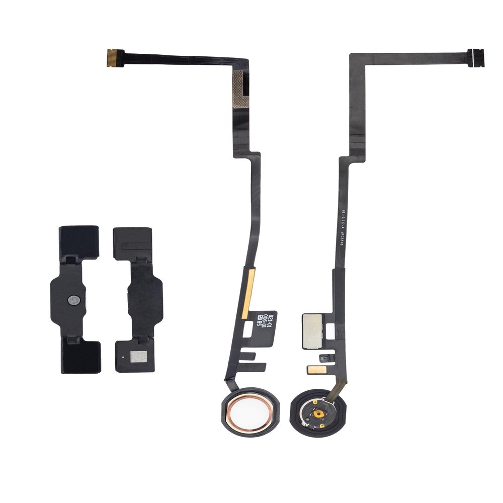 Best Shopper - Replacement Home Button Flex Cable Compatible for iPad 5 (2017) / iPad 6 (2018) (Rose Gold)