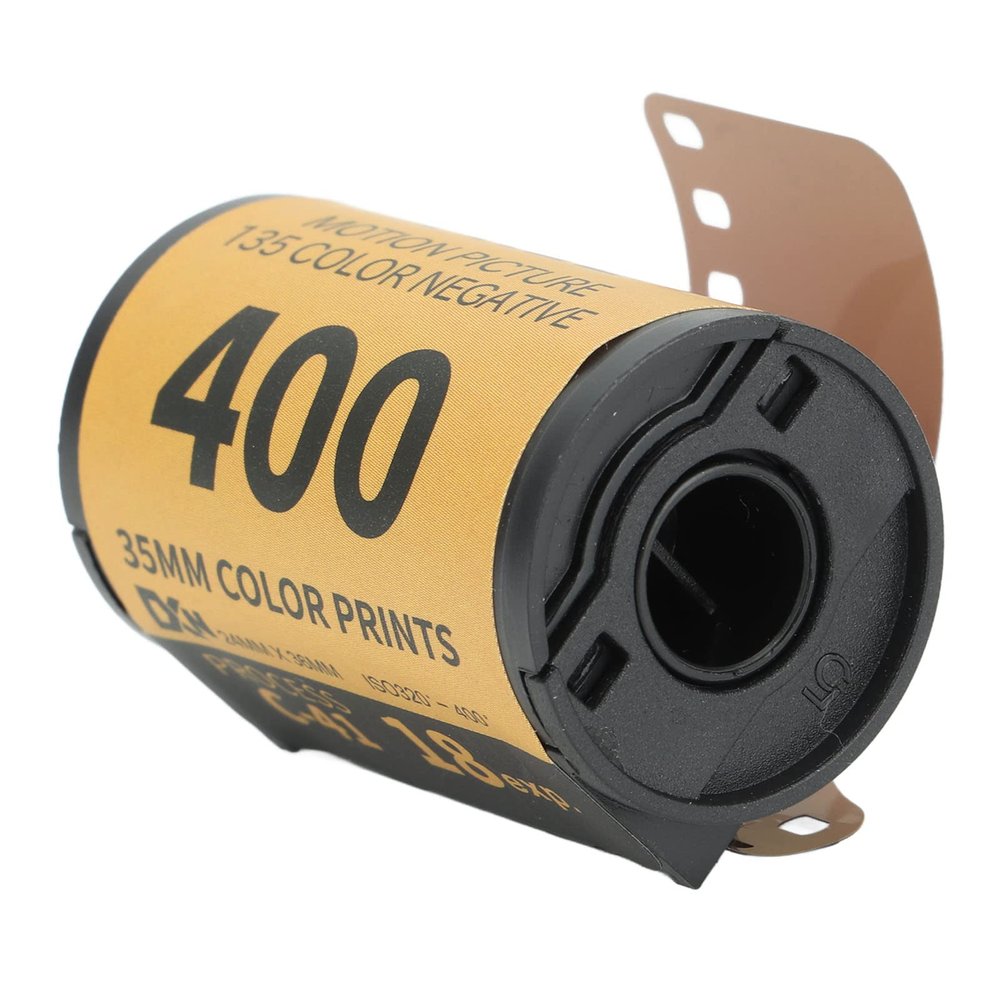 Camera Color Film, ISO 320400 High Resolution HD Camera Color Negative Film 35mm High Sharpness Wide Exposure Latitude for 135 Cameras (18 Sheet)