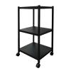 DYPASA Projector Mount Projector Stand Mobile Four-Wheeled Cart Home Projector Shelf Home Living Room Office Conference Room Universal Pulley Projector Rack Ceiling Mount with Tray view 1