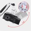 DYPASA Projector Mount Projector Rack Home Wall-Mounted Projector Shelf Living Room Conference Room Telescopic Ceiling Rotating Projector Stand Ceiling Mount with Tray (Size : D) view 3