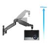 DYPASA Projector Mount Projector Rack Micro Universal Telescopic Ceiling Wall Mounted Projector Shelf Home Bedside Bedroom Living Room Heavy Duty Projector Stand Ceiling Mount with Tray view 4