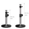 DYPASA Projector Mount Projector Stand Desktop Miniature Single-Hole Universal Projector Shelf Living Room Conference Room Telescopic Projector Rack Ceiling Mount with Tray view 2