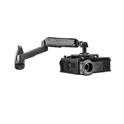 DYPASA Projector Mount Projector Rack Home Wall-Mounted Projector Shelf Living Room Conference Room Telescopic Projector Stand Adjustable Ceiling Mount with Tray