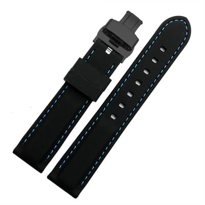 AEMALL Silicone watchband For Huawei GT2 007 BM8475 Watches straps Accessories Sports wristband 20mm 22mm black waterproof straps (Color : P, Size : 22mm)