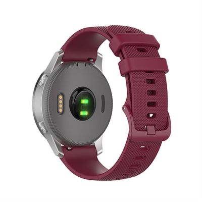 IENYU 20 22MM Quick Release Silicone Watch Band Strap For Garmin Forerunner 745 Smart Watch Wrist Band Strap (Color : 1, Size : 22mm Forerunner 745)