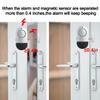 Window Alarm Sensors, Door Alarms for Home Security Loud, 120DB Pool Window and Door Alarms for Kids Safety (10 Pack) view 4