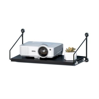 DYPASA Projector Mount Projector Rack Wall-Mounted Punch-Free Projector Stand Bedroom Living Room Bedside Wall Tray Heavy-Duty Projector Shelf Ceiling Mount with Tray (Color : I)