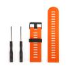 AEHON Replacement Soft Silicone Watchbands Strap for Garmin Fenix 3 / Fenix 3 HR GPS Watch With Tools Watch Accessories (Color : Orange) view 1