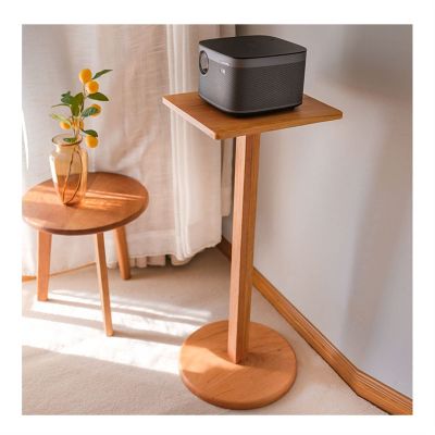 DYPASA Projector Mount Projector Stand Heavy-Duty Floor-Standing Projector Shelf Home Living Room Bedside Conference Room Wood Projector Rack Large Audio Stand Ceiling Mount with Tray