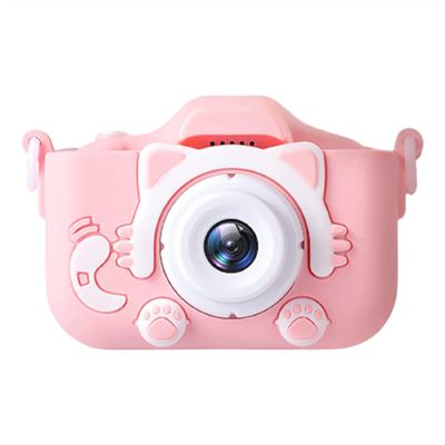 GIENEX Kids Camera for Girls and Boys, Kids Digital Dual Camera 2.0 Inches Screen 20MP Video Camcorder Anti-Drop Children Cartoon Selfie Camera, Camera for Kids with Games, Birthday Gift