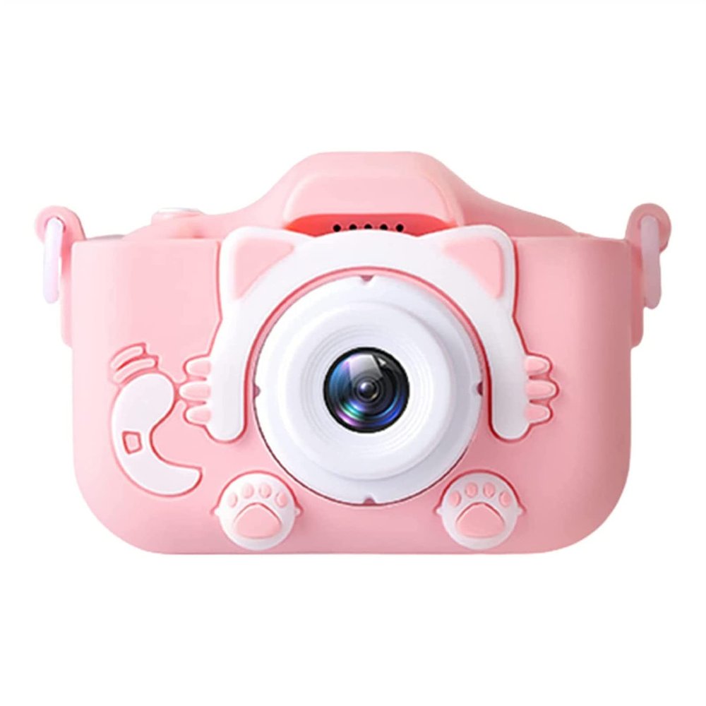 GIENEX Kids Camera for Girls and Boys, Kids Digital Dual Camera 2.0 Inches Screen 20MP Video Camcorder Anti-Drop Children Cartoon Selfie Camera, Camera for Kids with Games, Birthday Gift