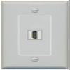 RiteAV HDMI Wall Plate 1 Port - 1 Gang [Gray/Gray] view 1