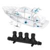 for Nmea 2000 Network T, for Nmea 2000 4-way, For NMEA 2000 N2K 4 Ports Tee Connector 5 Pin IP67 for Lowrance Networks view 2
