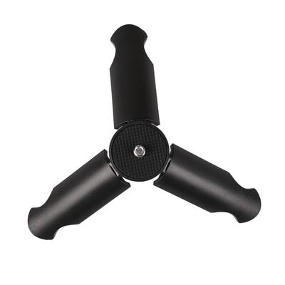 Hoement Mini Tripod Stand for Smartphone Camera Compact Design Black Tripod for Cameras Stable Holder