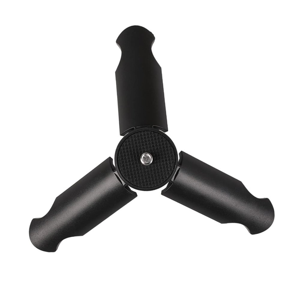 Hoement Mini Tripod Stand for Smartphone Camera Compact Design Black Tripod for Cameras Stable Holder