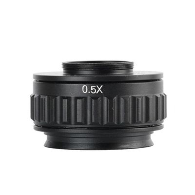 0.35X 0.5X C-Mount Lens Microscope Camera Adapter for Trinocular Stereo Microscopio Video Focus Port Connector Soldering Iron (Color : 0.5X 35MM)