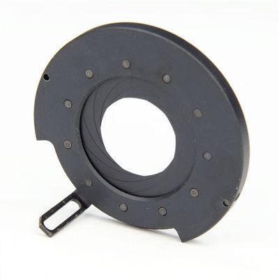 Manual Zoom Iris Diaphragm 1.8-22mm Manual Iris Diaphragm 41mm Outer Diameter Camera Microscope Optical Module Adapter