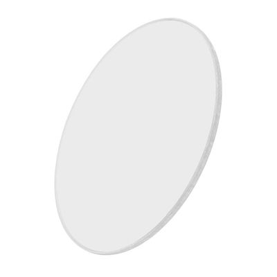 1 PCS 35mm Microscope Filter, Green Blue Yellow White Red Transparent Frosted Optical Glass for Biological Microscope Accessories (Color : White)