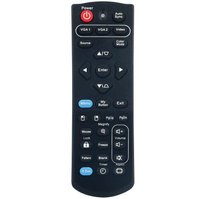 A-00009442 Replacement Remote Control Applicable for ViewSonic Projector PJD7333 PJD5453S PJD6345 PJD5483S PJD7223 PJD5232 PJD6544W PJD8333S PJD8633WS PJD7533W VS14946 VS14935 VS14948 VS14950 PJD5234