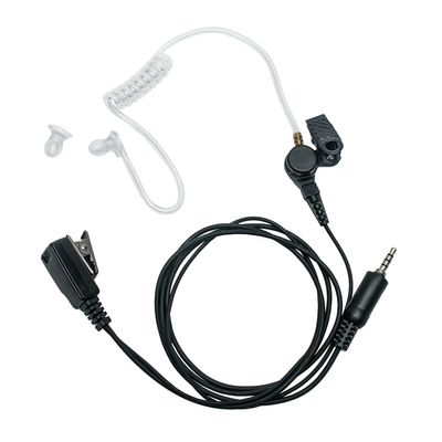 BVMAG Acoustic Tube Walkie Talkie Earpiece Headset with PTT Mic for Yaesu VX-6 VX-6R VX-7R VX-170 FT-270 Standard Horizon HX210 HX400 HX870 HX750S HX890