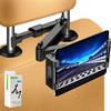 najiaxiaowu Tablet Holder for Car,ipad Headrest Mount for 5.5-18.4 Inch ipad/Phones Car Tablet Holder with 360Rotating Adjustable Trip Essentials,Black view 1