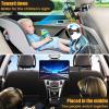 najiaxiaowu Tablet Holder for Car,ipad Headrest Mount for 5.5-18.4 Inch ipad/Phones Car Tablet Holder with 360Rotating Adjustable Trip Essentials,Black view 2