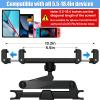 najiaxiaowu Tablet Holder for Car,ipad Headrest Mount for 5.5-18.4 Inch ipad/Phones Car Tablet Holder with 360Rotating Adjustable Trip Essentials,Black view 4
