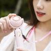 Bumdenuu Mini Handheld Fan USB Charging Adjustable Personal Cooling Fan Portable Fan for Travel Home Office E view 2