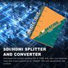 AVMATRIX SD2080 28 SDI/HDMI Splitter & Converter, UP/Down Scaling and Frame Rate 1080P Video Converter, SDI,HDMI Distribution Amplifier view 2
