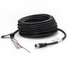ZBLZGP M12 A-Coded 12 Pin Male to Female Aviation Sensor Shielded Signal Cable for Cognex Camera Industrial Ethernet I/O Extension RS-232 Cable (Straight 12Pin Female, 15M/49.4FT) view 3