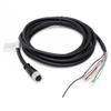 ZBLZGP M12 12-Pin A-Code Female to Flying Lead Pigtail, 5m (16.4FT) 24AWG Shielded IP67 Cable for Livox MID-360 & Cognex in-Sight DataMan Barcode Readers view 2