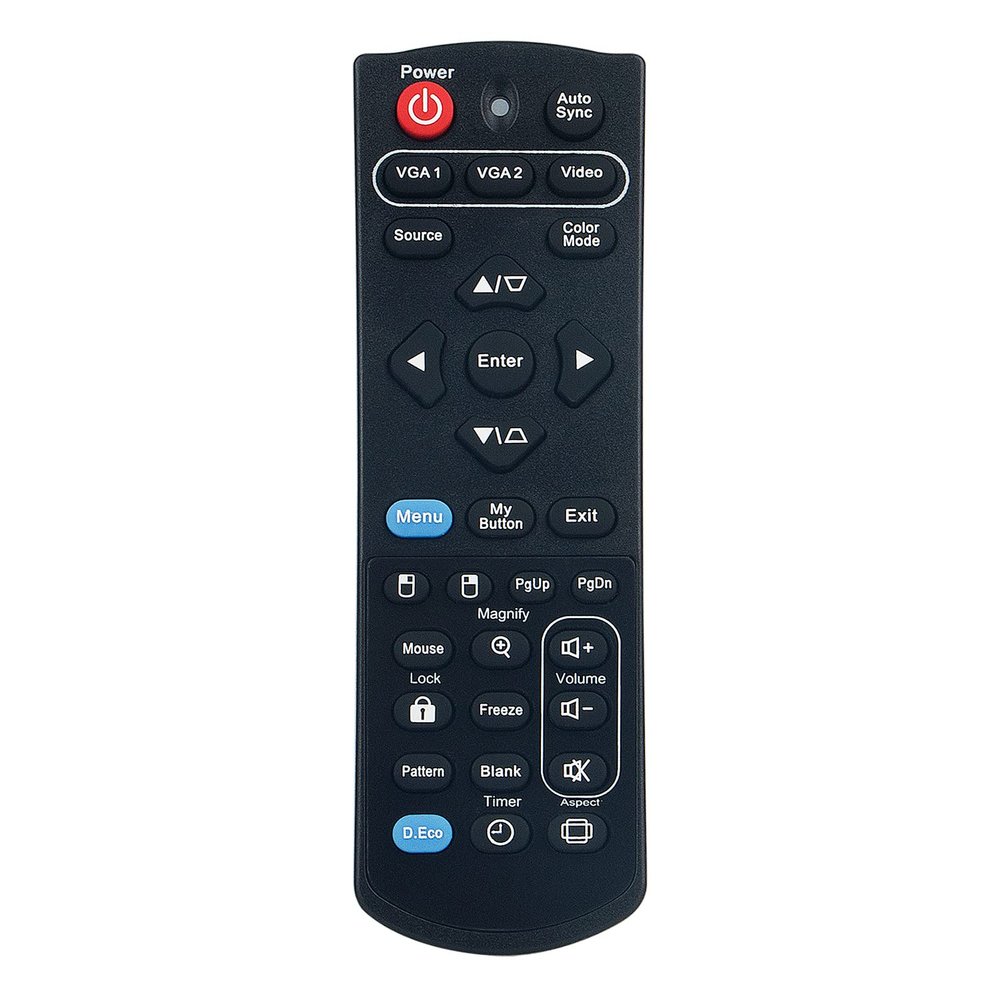 Allimity Q-3101 Replaced Remote Control Fit for ViewSonic Projector PA500S PA501S PA500X PA502S PA502SE PA502X PA502XE PA503S PA503X PG603X PT5075 PX702HD PX705HD PX725HD