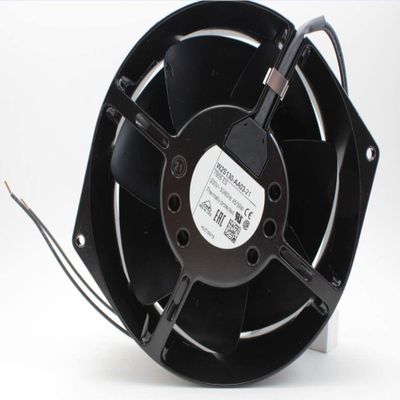 AC230V W2S130-AA03-21 45/39W 17255 172mm 2 Wire All Metal Iron Blade Cooling Fan