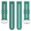 20mm Bands Fit for Garmin VivoMove Trend, Quick Release Silicone Replacement Watch Bands Straps Wristbands Fit for Garmin Forerunner 645/245 Music/Venu SQ 2/Vivoactive 3/Forerunner 55 (Black) view 3