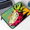 Dragon Fruit Graphic Mac Book Pro 14" Sleeve - Art Laptop Sleeve - Exotic Fruit Mac Book Sleeve view 3