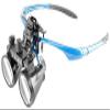 TopSeller Dental Magnifying Glass Metal Clip-on Magnifying Glass Portable, Convenient to Wear with Glasses, For Regular Glasses, Storage Case Included, 16.5 inches (420 mm) (2.5X) view 4
