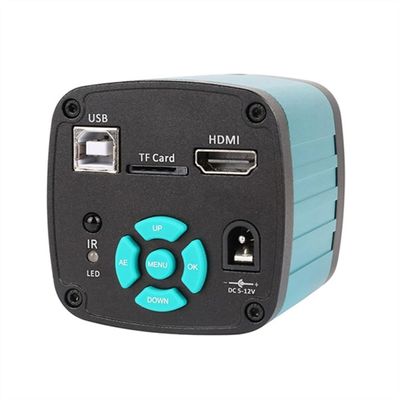 1-130X Zoom C Mount Lens 48MP 4K 1080P HDMI USB Industrial Video Microscope Camera Remote Control for Digital Image Acquisition (Color : 48MP Camera)
