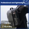Fotopro 62" Carbon Fiber Travel Tripod, Lightweight Compact Camera Tripod with Ball Head, Detachable Monopod with Arca-Swiss Release Plate and Bag, Load up to 8KG/17.63lbs, Weighs only 2lb. Orange view 2