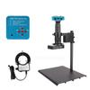 HDMI USB Microscope Camera 1080P 48MP 4K Continus Zoom Video Monocular Microscope Camera Digital 180X Zoom C Mount Lens for CPU PCB Motherboard Detection (Color : 38MP Middle) view 1