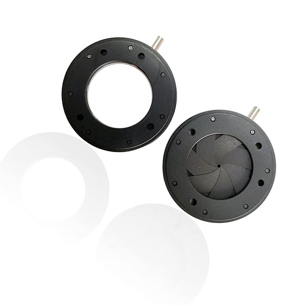 1 PC 1.5-18.7mm Iris Diaphragm Mechanical Iris Diaphragm Camera Microscope Module, Aperture 1.5-18.7mm