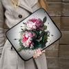 Peony Flower 10-13 Inch Tablet - Painting Tablet Sleeve - Unique Carrying Case - 10 inches view 3