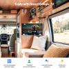 SYLVOX Smart RV TV, 22inch TVs with DVD Player Built-in, 12 Volt for RV Camper 1080P FHD, Google Smart Free Download APPs, Support WiFi Bluetooth, 2 HDMI & 2 USB, AC/DC Powered, Frameless Design view 2