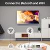 SYLVOX Smart RV TV, 22inch TVs with DVD Player Built-in, 12 Volt for RV Camper 1080P FHD, Google Smart Free Download APPs, Support WiFi Bluetooth, 2 HDMI & 2 USB, AC/DC Powered, Frameless Design view 4