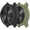 Protector Case Compatible with Garmin Vivomove Trend Watch, Soft TPU Shock-Proof Anti-Scratch Bumper Protective Shell for Garmin Vivomove Trend Case Cover Smartwatch Accessories(Black&ArmyGreen) view 1