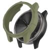 Protector Case Compatible with Garmin Vivomove Trend Watch, Soft TPU Shock-Proof Anti-Scratch Bumper Protective Shell for Garmin Vivomove Trend Case Cover Smartwatch Accessories(Black&ArmyGreen) view 4