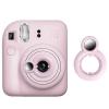 Rieibi Selfie Mirror for Instax Mini 12, Self-Portrait Mirror for Fujifilm Instant Camera, Fuji Mini 12 Selfie Lens Accessories - Pink view 1