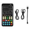 Voice Changer, Mini Sound Changer, PC 450mah 5V Multifunctional Portable Sound Changer Mini Sound Card for Mobile Phone Computer Game Devices (i9) view 1