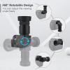 Camnoon Camera Viewfinder 1.25X/ 2.5X Magnification Right Angle Viewfinder with 10 Mounting Adapters Replacement for Canon Nikon Pentax Olympus Leica Fujifilm DSLR Camera view 4